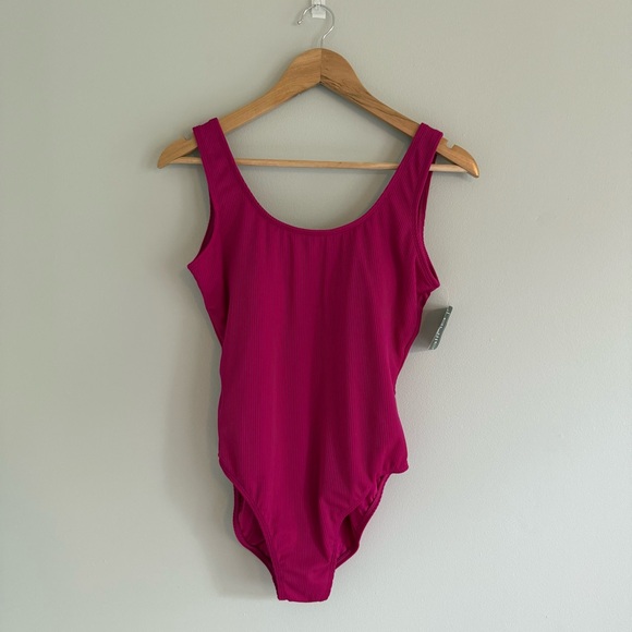Catalina Magenta One-Piece Swimsuit - Picture 1 of 5
